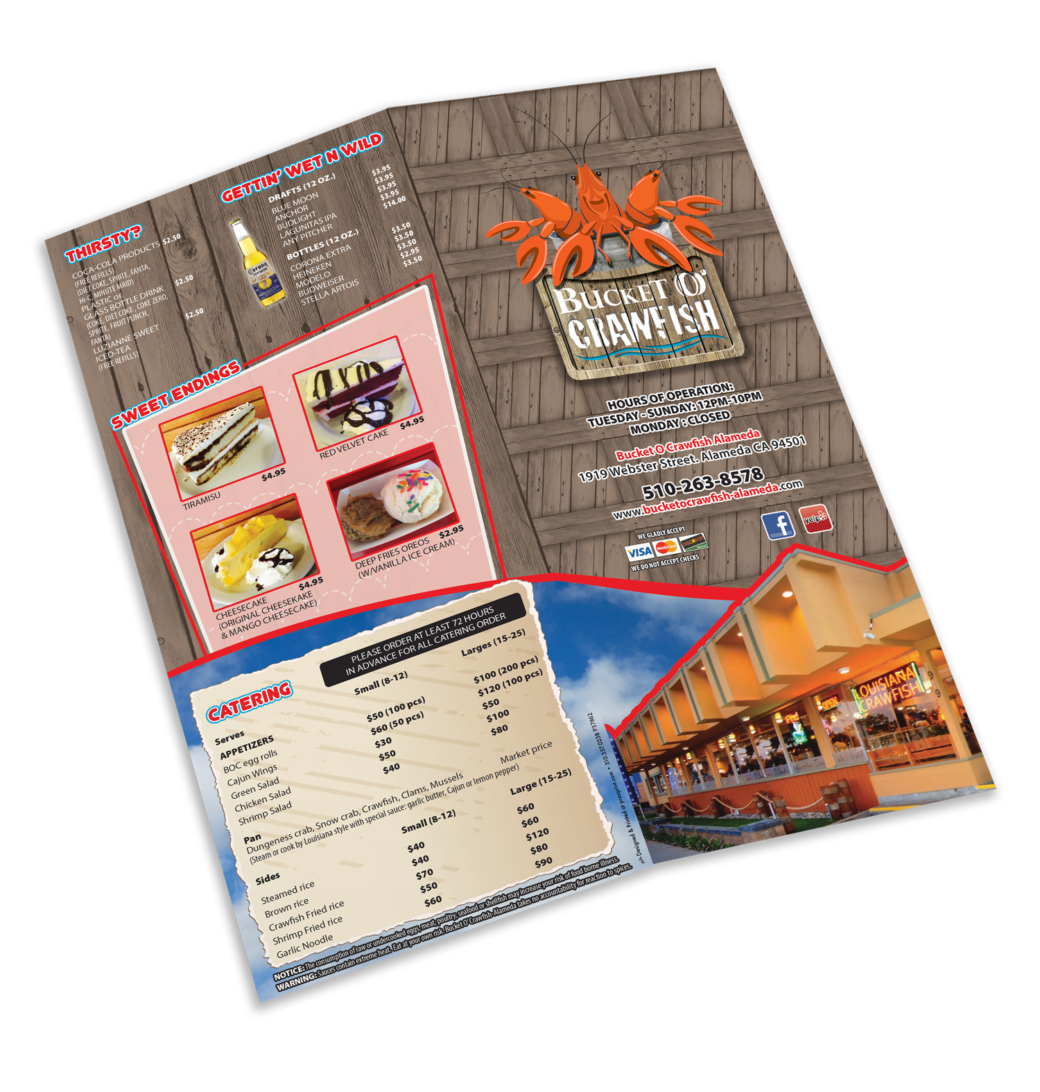 Dine-in Menu Design